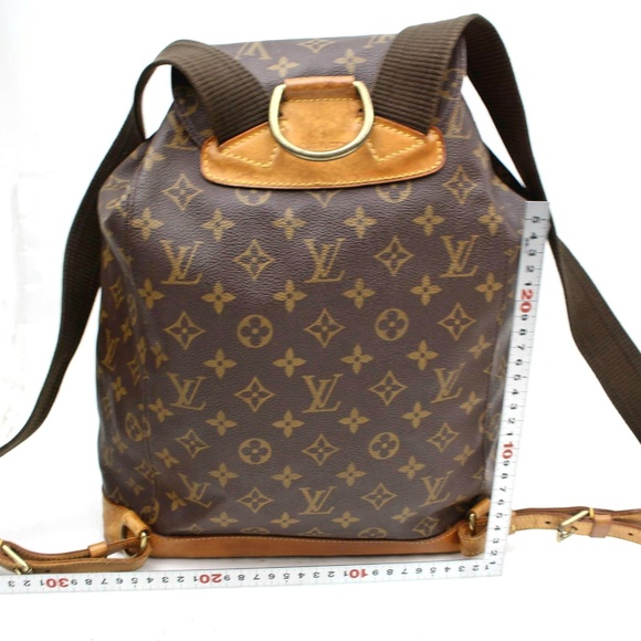 Auth Louis Vuitton Montsouris GM BackPack L42BP440 - Picture 3 of 8